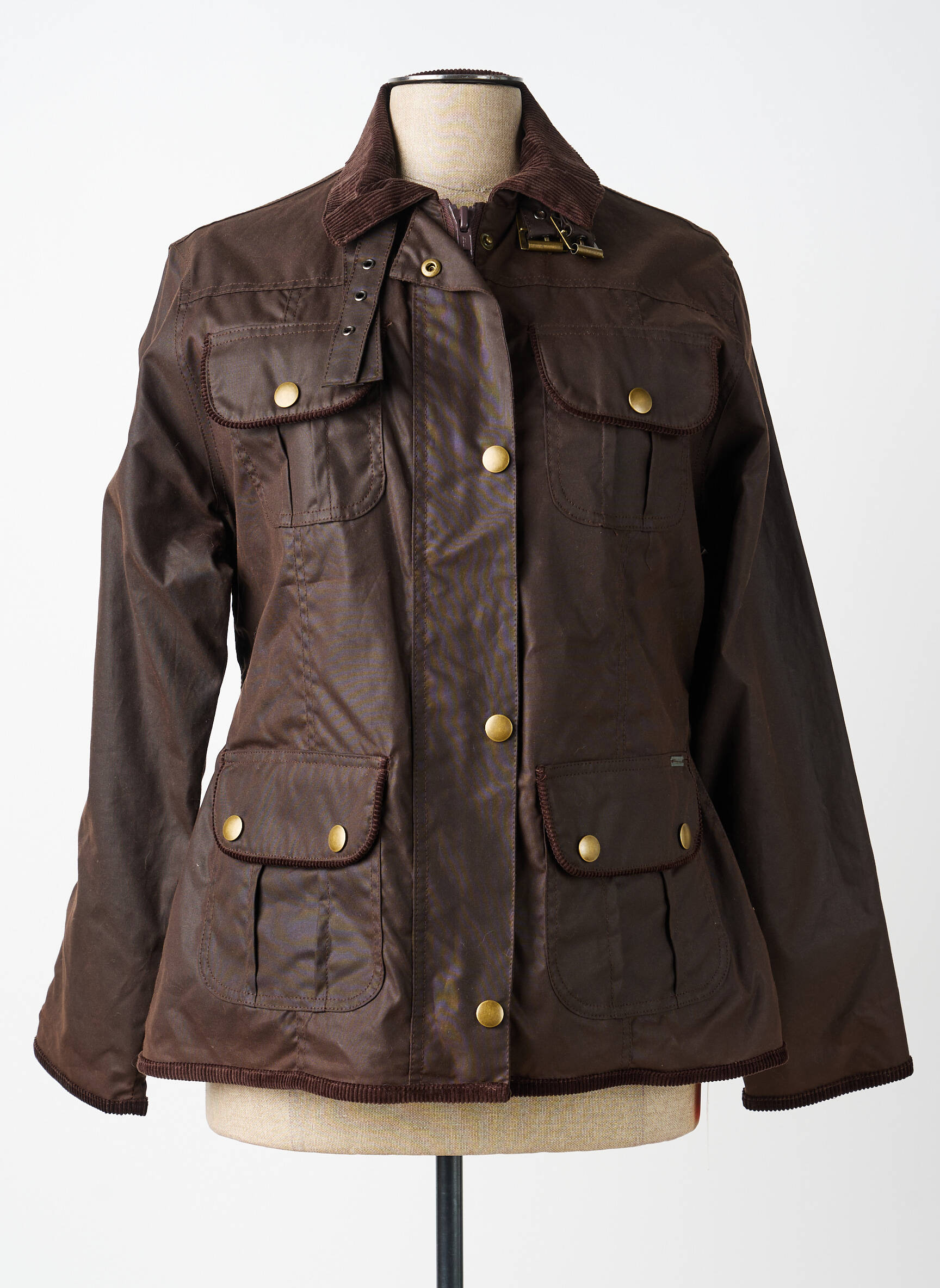 Parka ilgos rankovės be gobtuvų rudas ARMOR LUX moteris