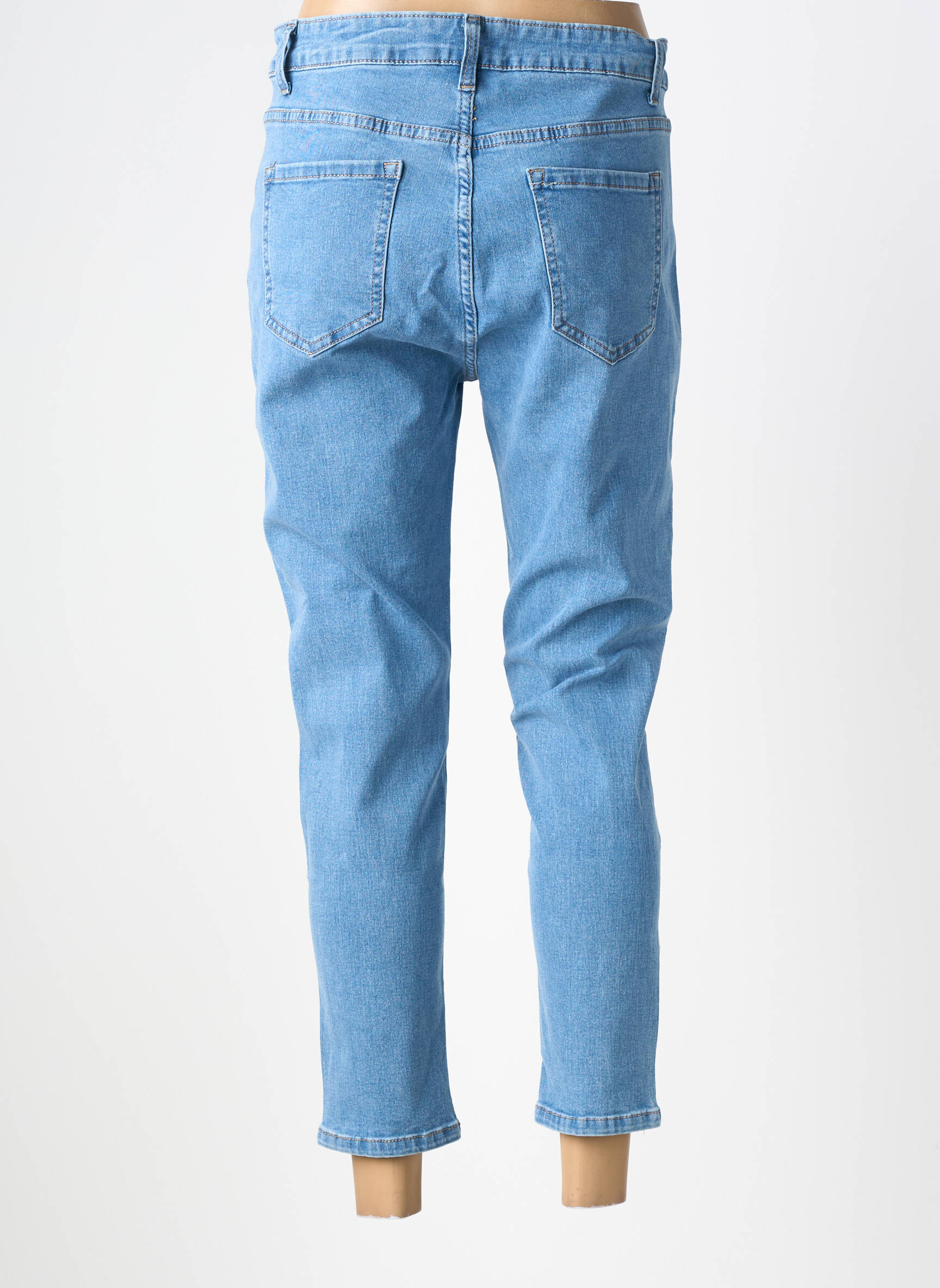 Lieknos džinsai tamprumas normala dydis mėlyna B.S JEANS moteris