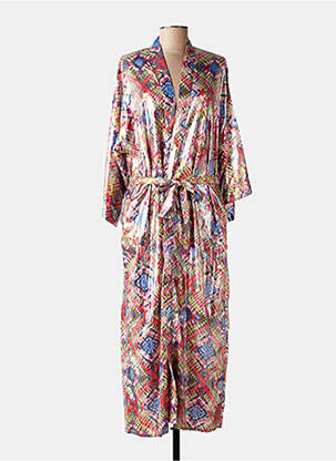 Kimono striukė fantazijos raštas rožinė BIANCA moteris