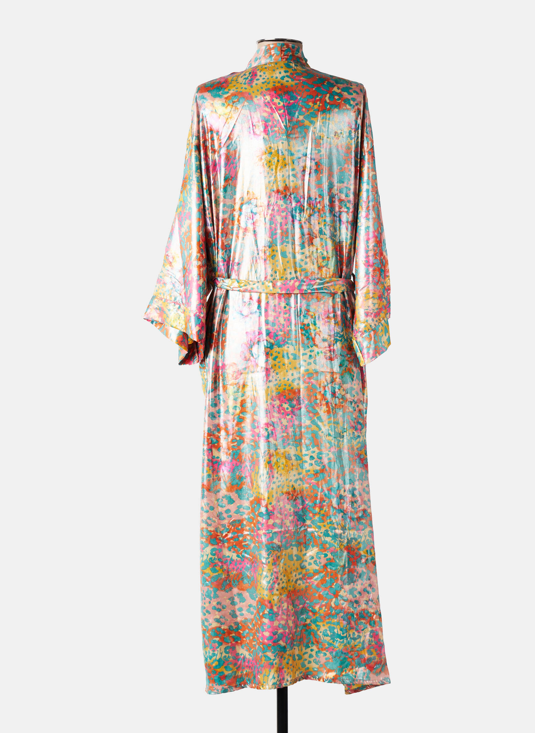 Kimono striukė col v oranžinė BIANCA moteris