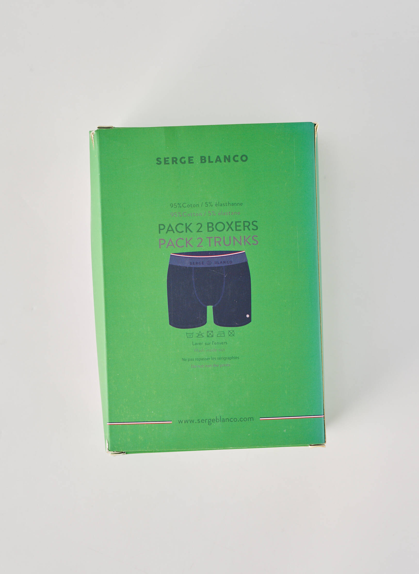 Bokseris tamprumas pilka SERGE BLANCO vyras