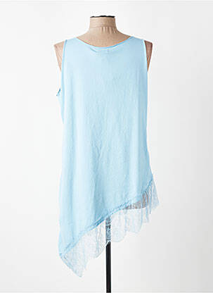 Viršūnė tamprumas be rankų mėlyna NEW COLLECTION moteris