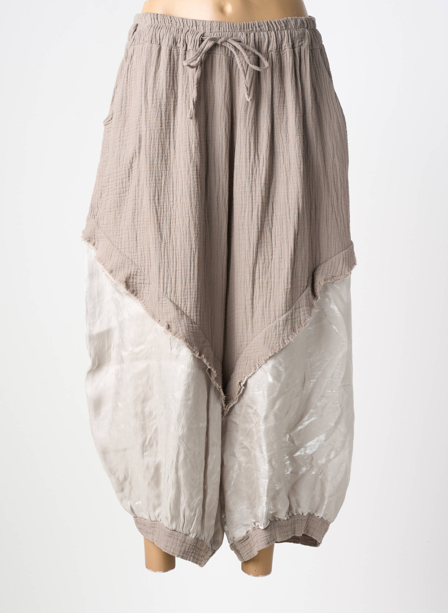 7/8 kelnės elastinė dydis normala dydis rudas NEW COLLECTION moteris