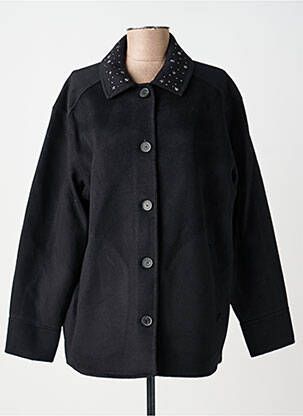 Kasdienis švarkas tiesi kirpimas juodas THE KOOPLES moteris