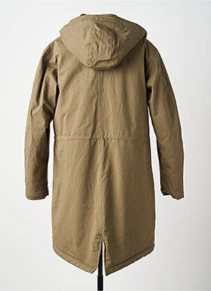 Parka tiesi kirpimas su gobtuvu žalias THE KOOPLES vyras