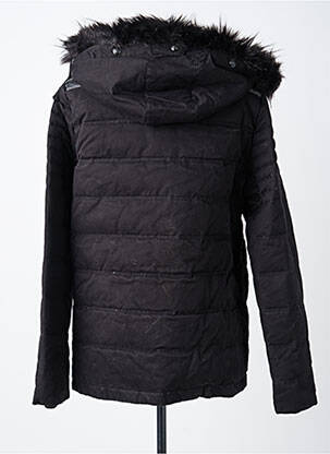 Pūkinė striukė ilgos rankovės su gobtuvu juodas THE KOOPLES moteris