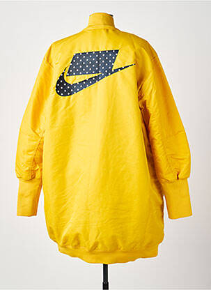 Striukė aukšta apykaklė geltona NIKE moteris
