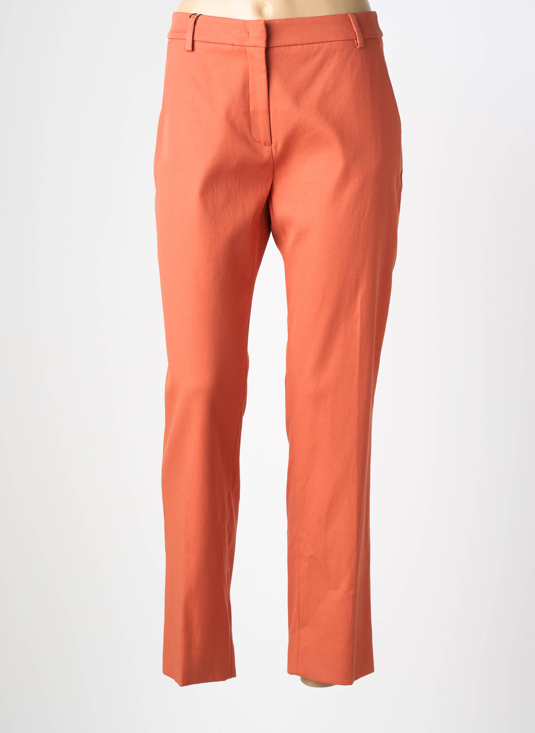Chino kelnė popelinos audinys, kuris pasižymi lygiu ir tankiu paviršiumi. normala dydis oranžinė WEEKEND MAXMARA moteris
