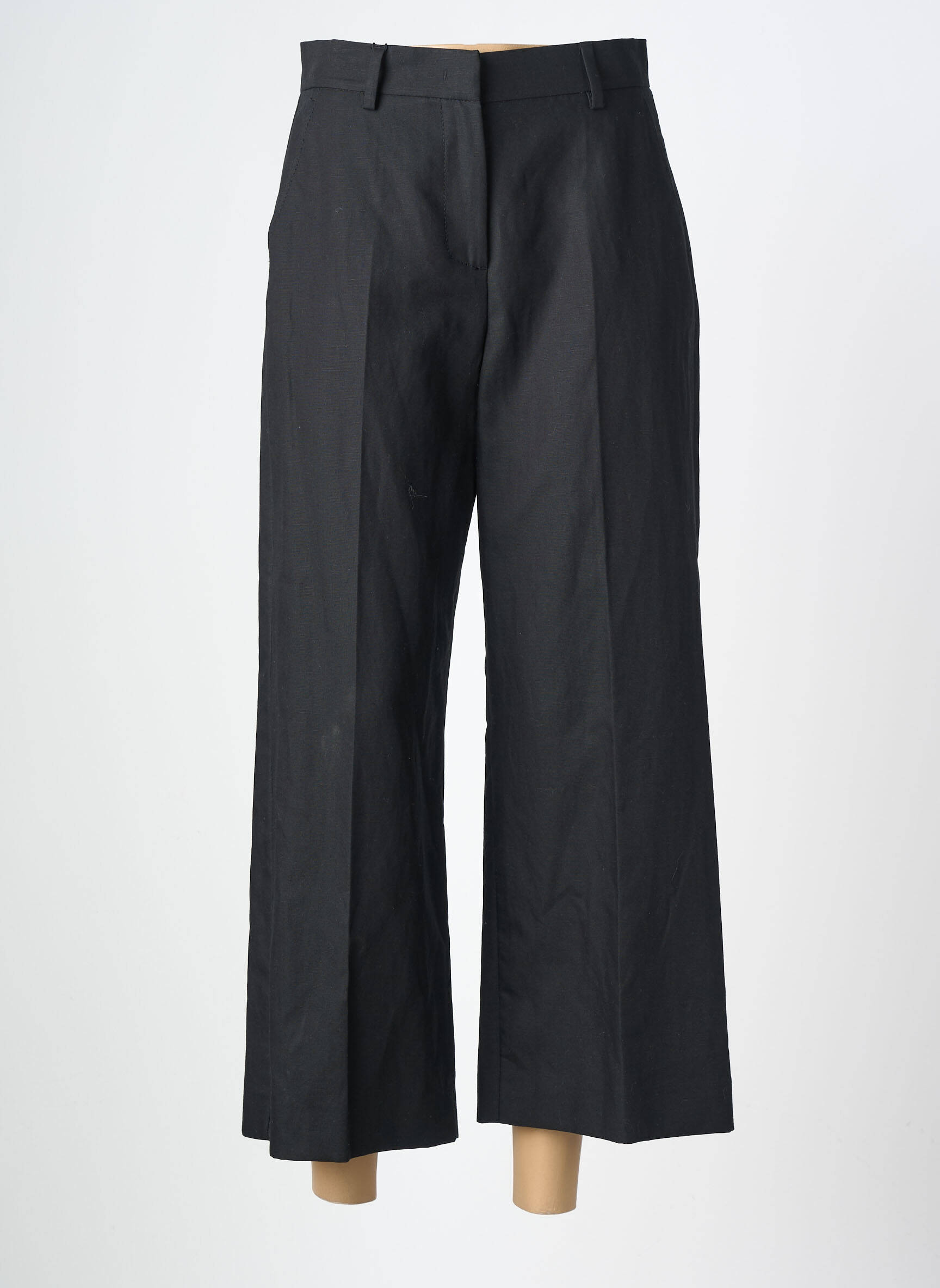 7/8 kelnės aukšta talija aukšta talija juodas WEEKEND MAXMARA moteris