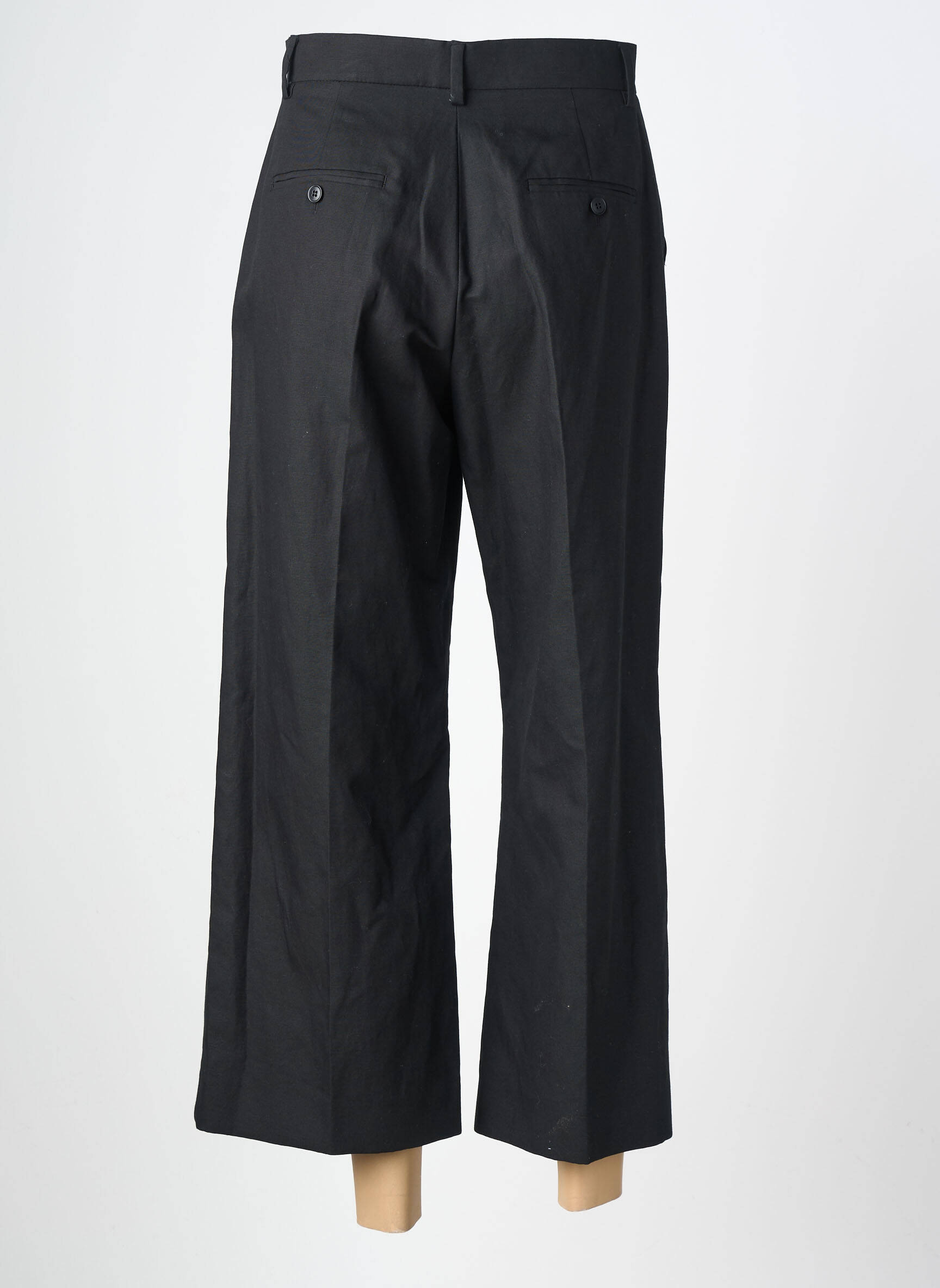 7/8 kelnės aukšta talija aukšta talija juodas WEEKEND MAXMARA moteris