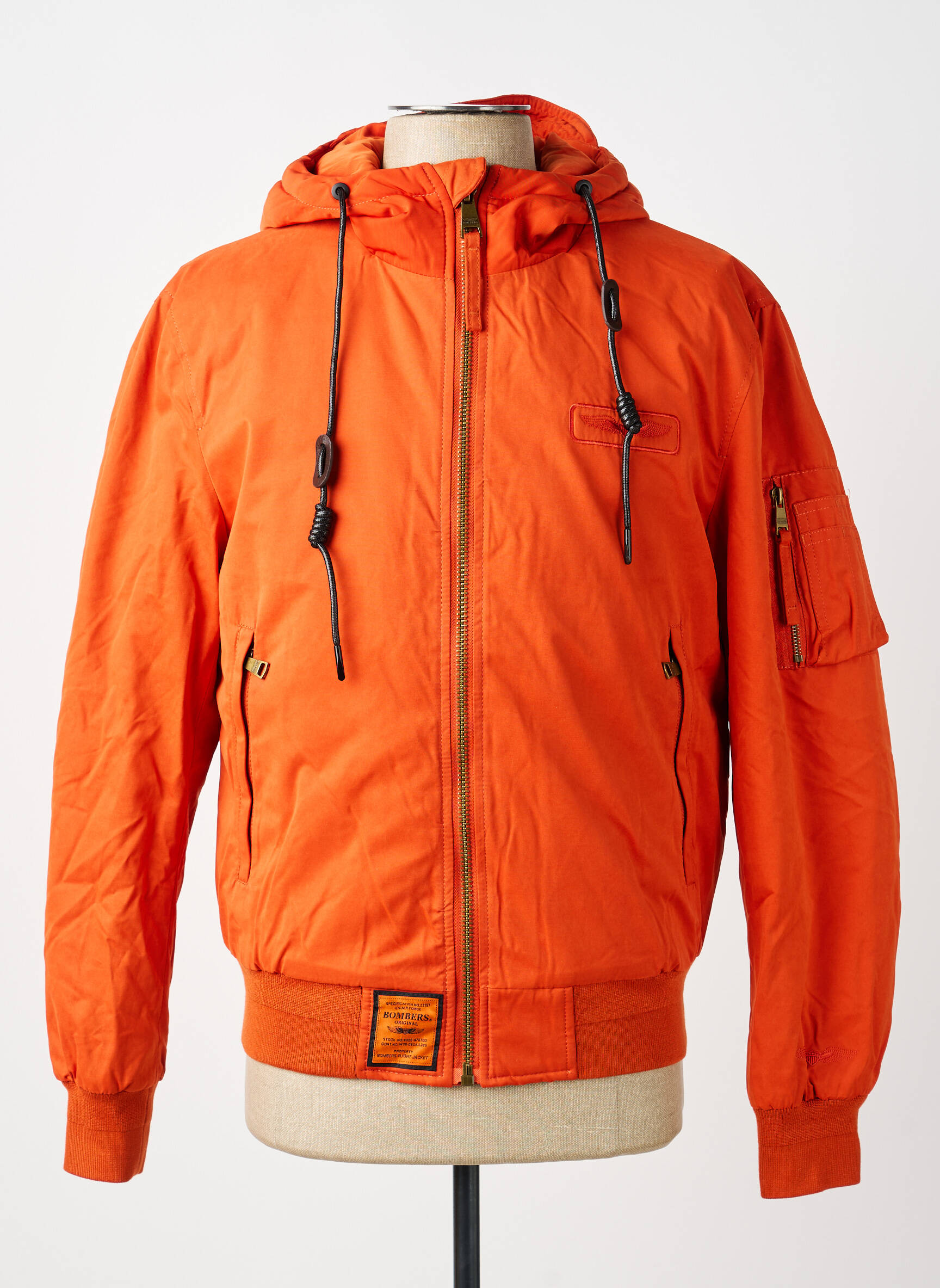 Striukė kišenės oranžinė BOMBERS vyras