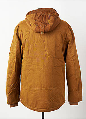 Parka tiesi kirpimas su gobtuvu rudas BOMBERS vyras