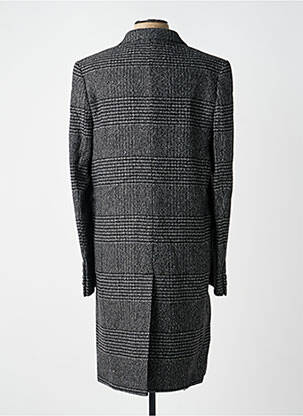 Ilgas paltas tiesi kirpimas be gobtuvų pilka THE KOOPLES vyras