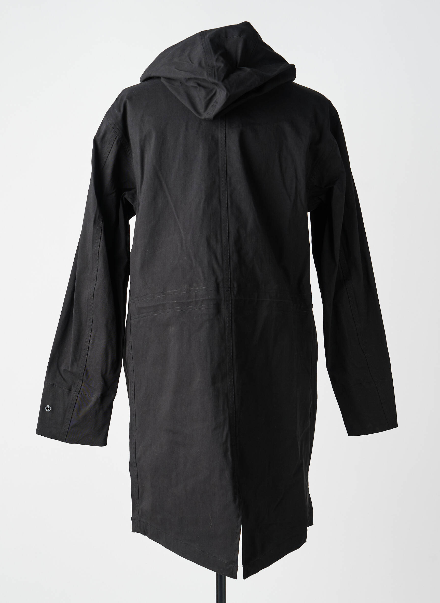 Parka dvigubai apdailinta vidinė dalis su gobtuvu juodas THE KOOPLES moteris