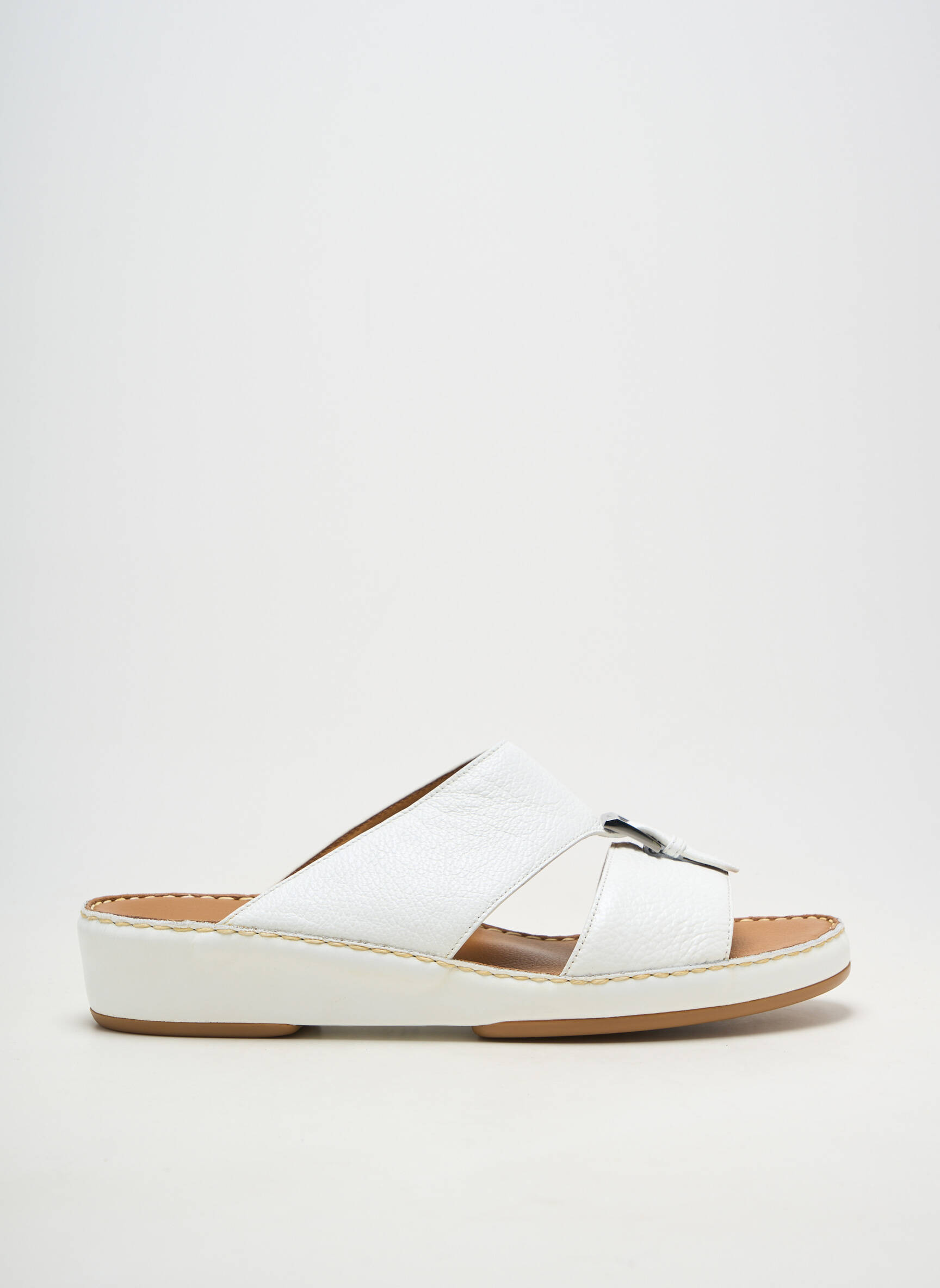 Mule/sabotai pusiau kompensuotas kulnas nuo 4 iki 6 cm baltas BALLY moteris