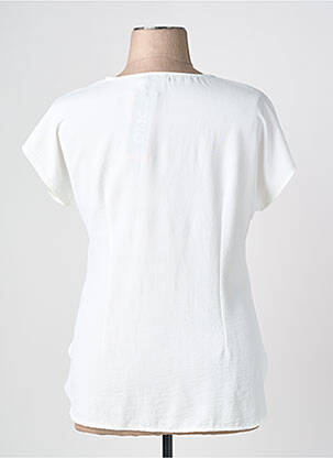 Viršūnė trumpas rankovės trumpas rankovės baltas OMC moteris