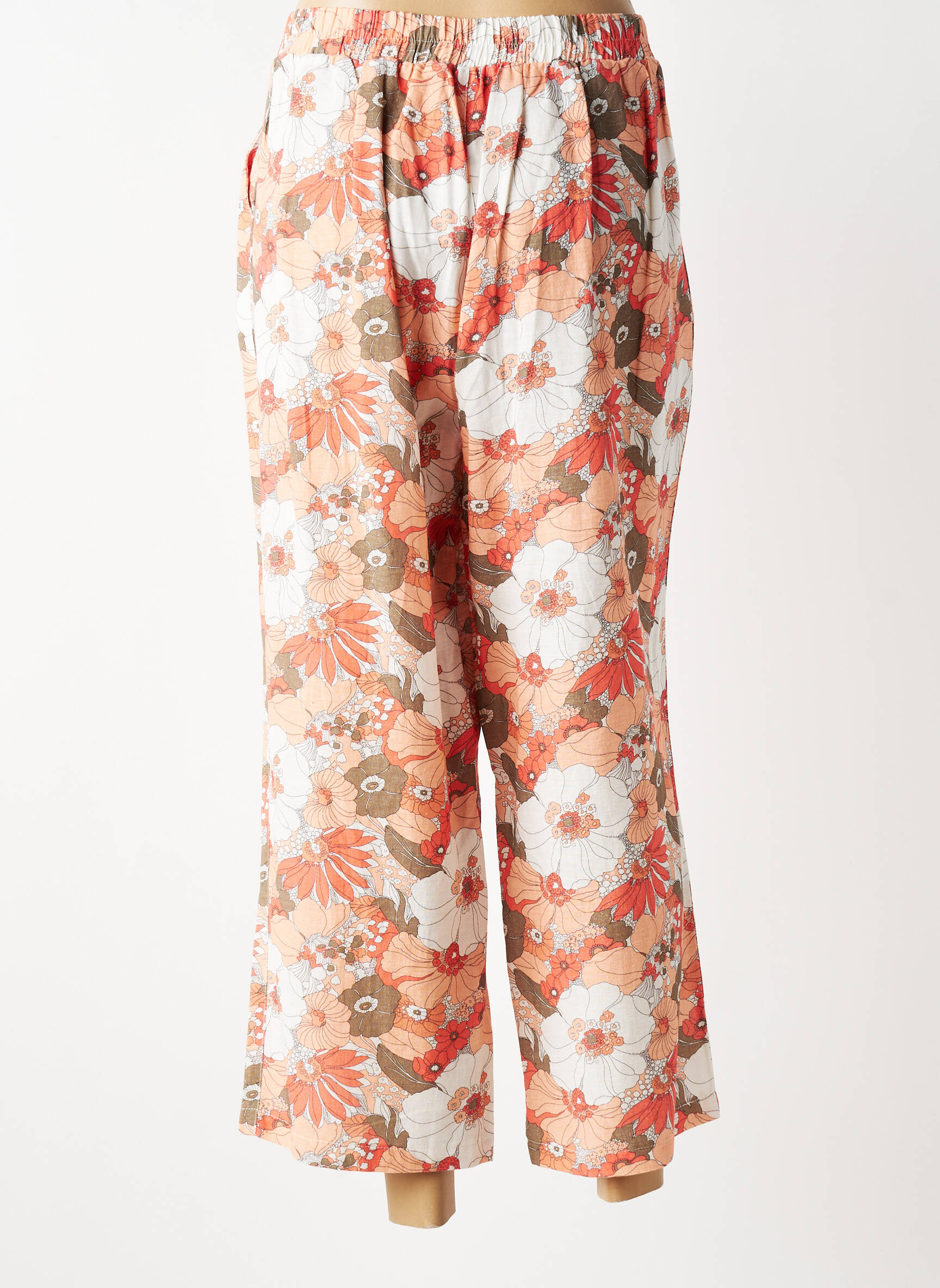 7/8 kelnės elastinė dydis normala dydis oranžinė C'EST BEAU LA VIE moteris