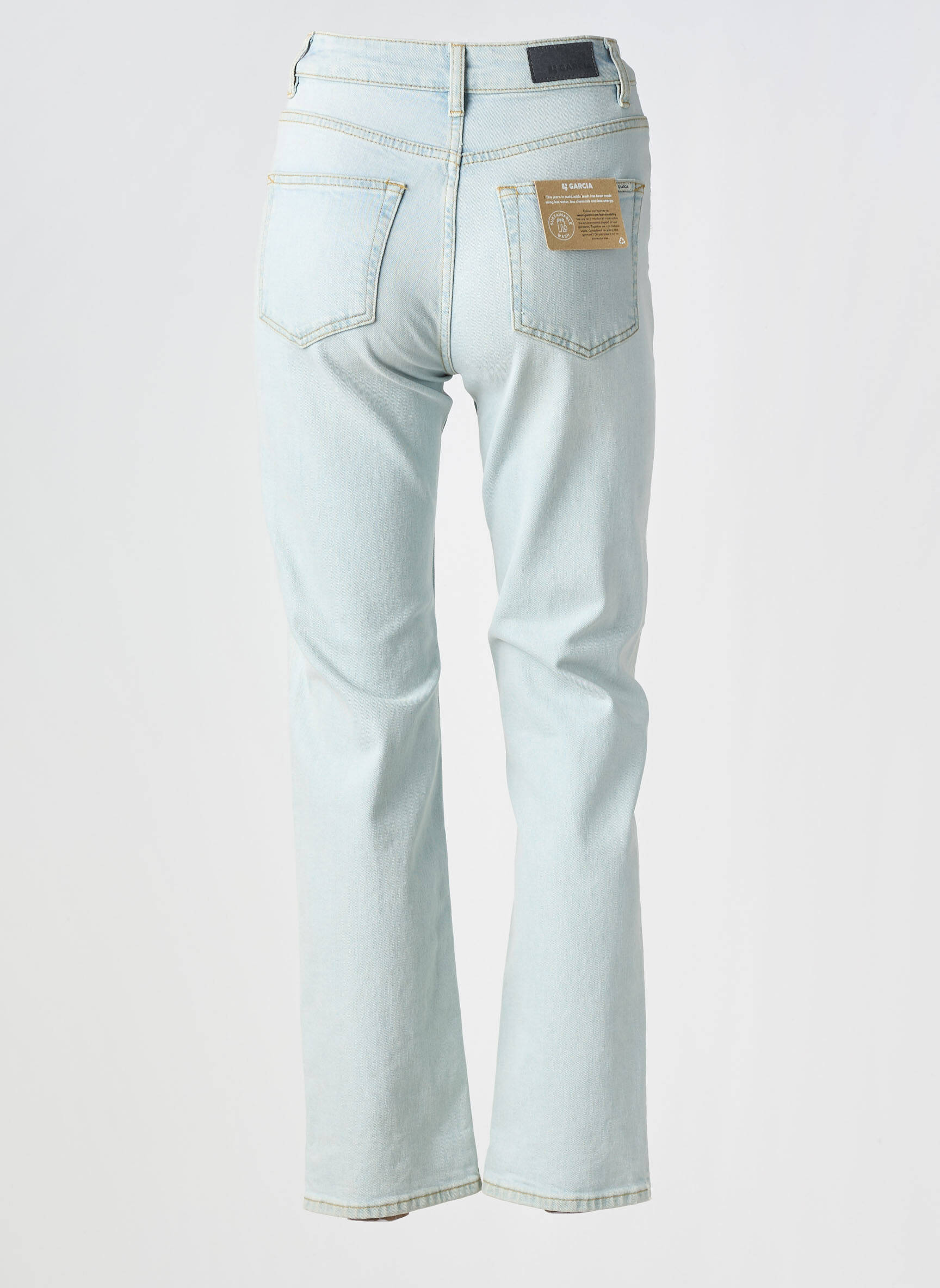 Lieknos džinsai normala dydis normala dydis mėlyna GARCIA moteris