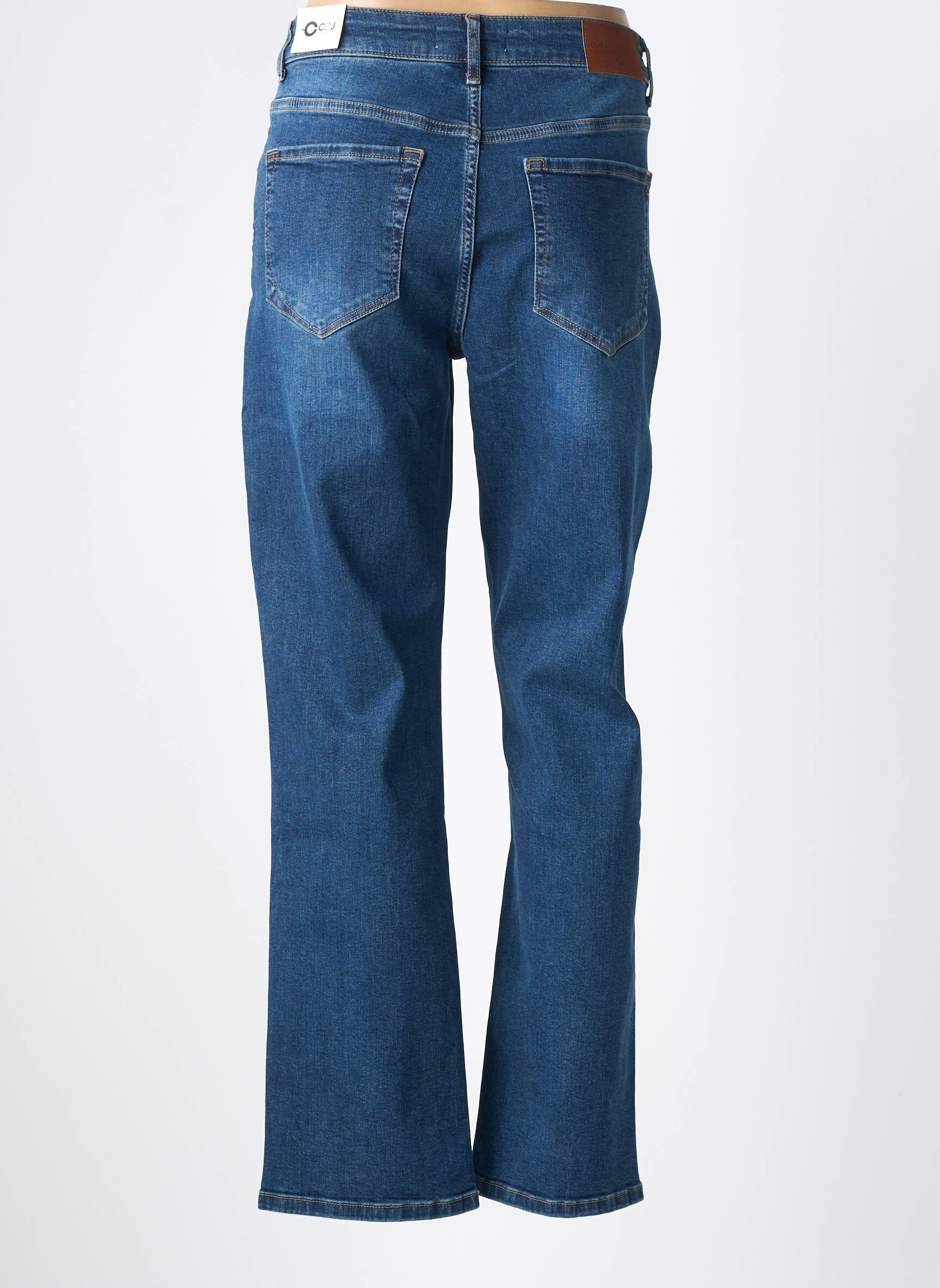 Tiesios kirpimo džinsai normala dydis normala dydis mėlyna CUP OF JOE DENIM moteris