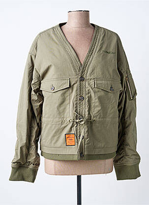 Striukė col v žalias BOMBERS moteris