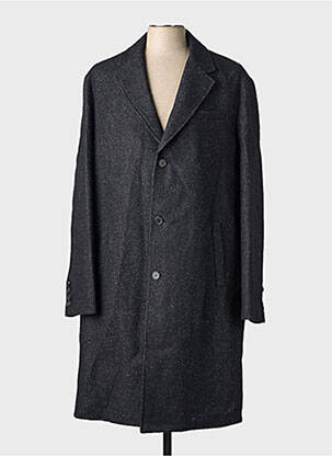 Ilgas paltas kišenės be gobtuvų juodas THE KOOPLES vyras