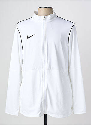 Kasdienis švarkas dvigubai apdailinta vidinė dalis baltas NIKE vyras