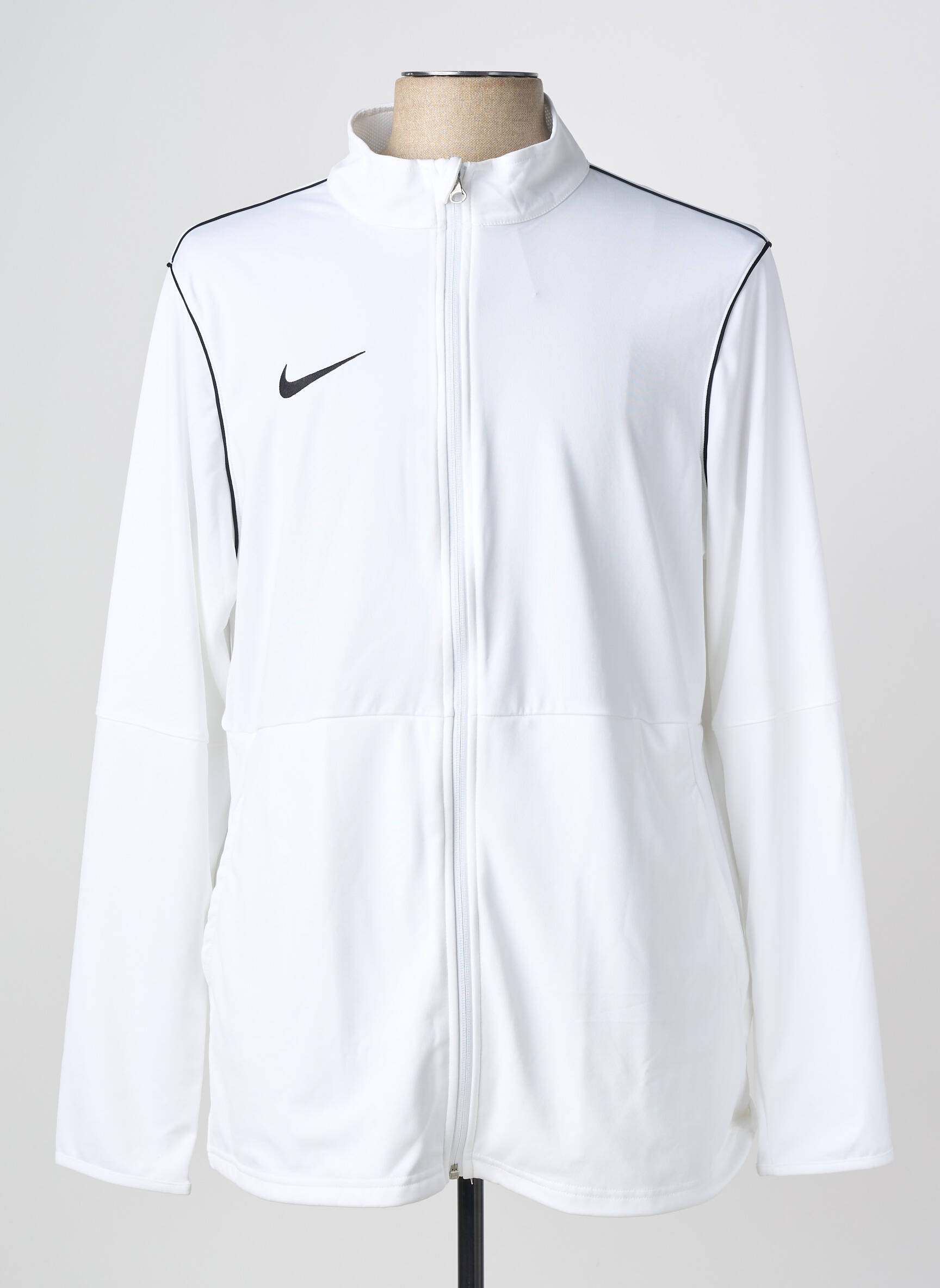 Kasdienis švarkas dvigubai apdailinta vidinė dalis baltas NIKE vyras