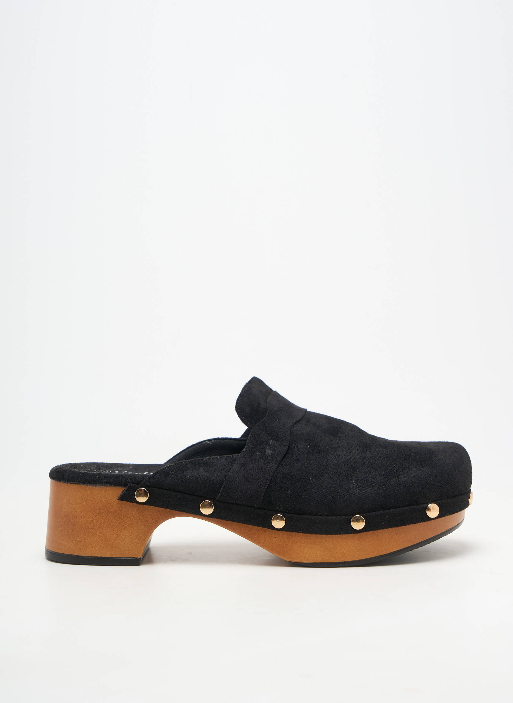 Mule/sabotai kulnas nuo 4 iki 6 cm juodas GIRLHOOD moteris