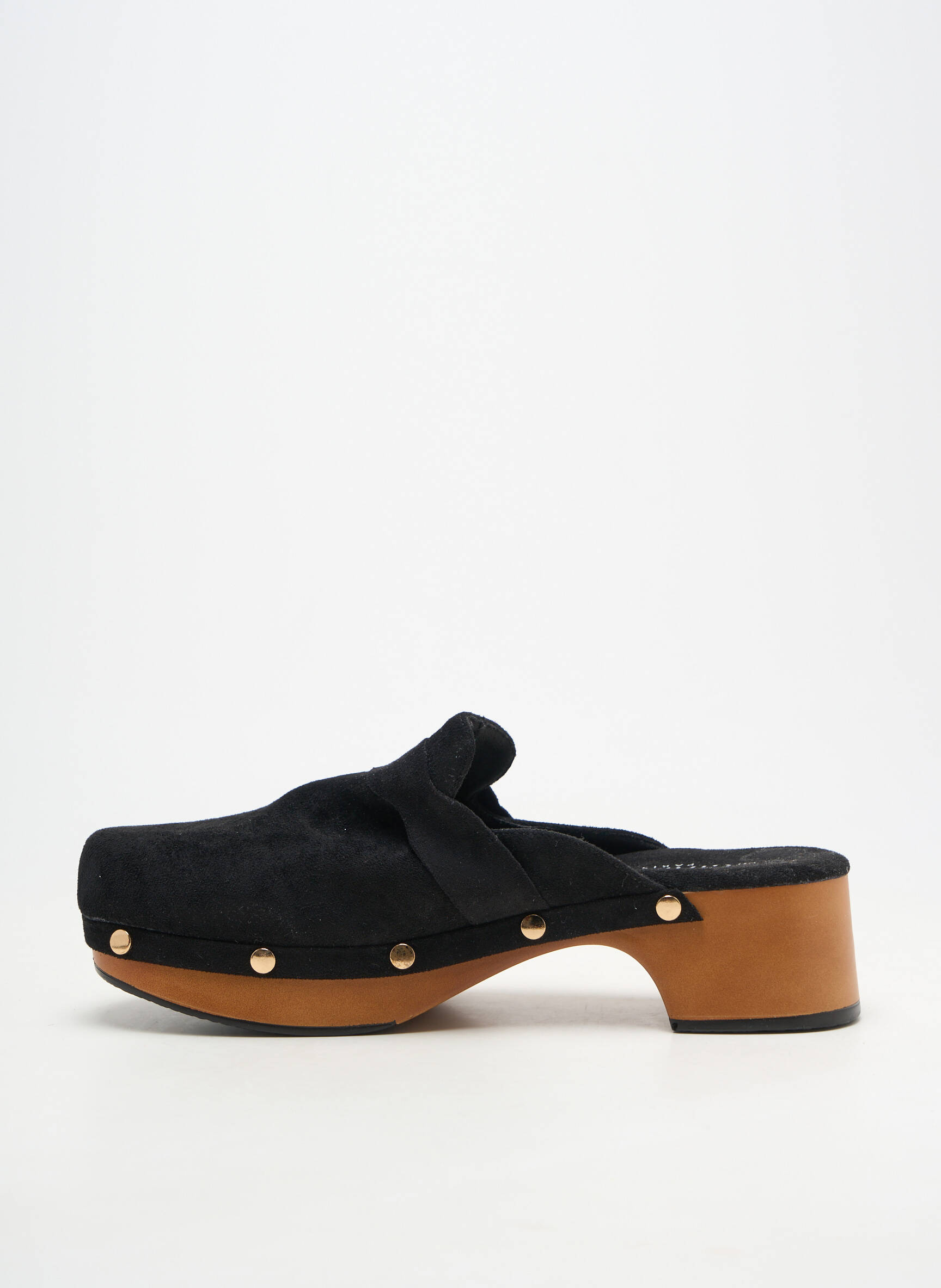 Mule/sabotai kulnas nuo 4 iki 6 cm juodas GIRLHOOD moteris