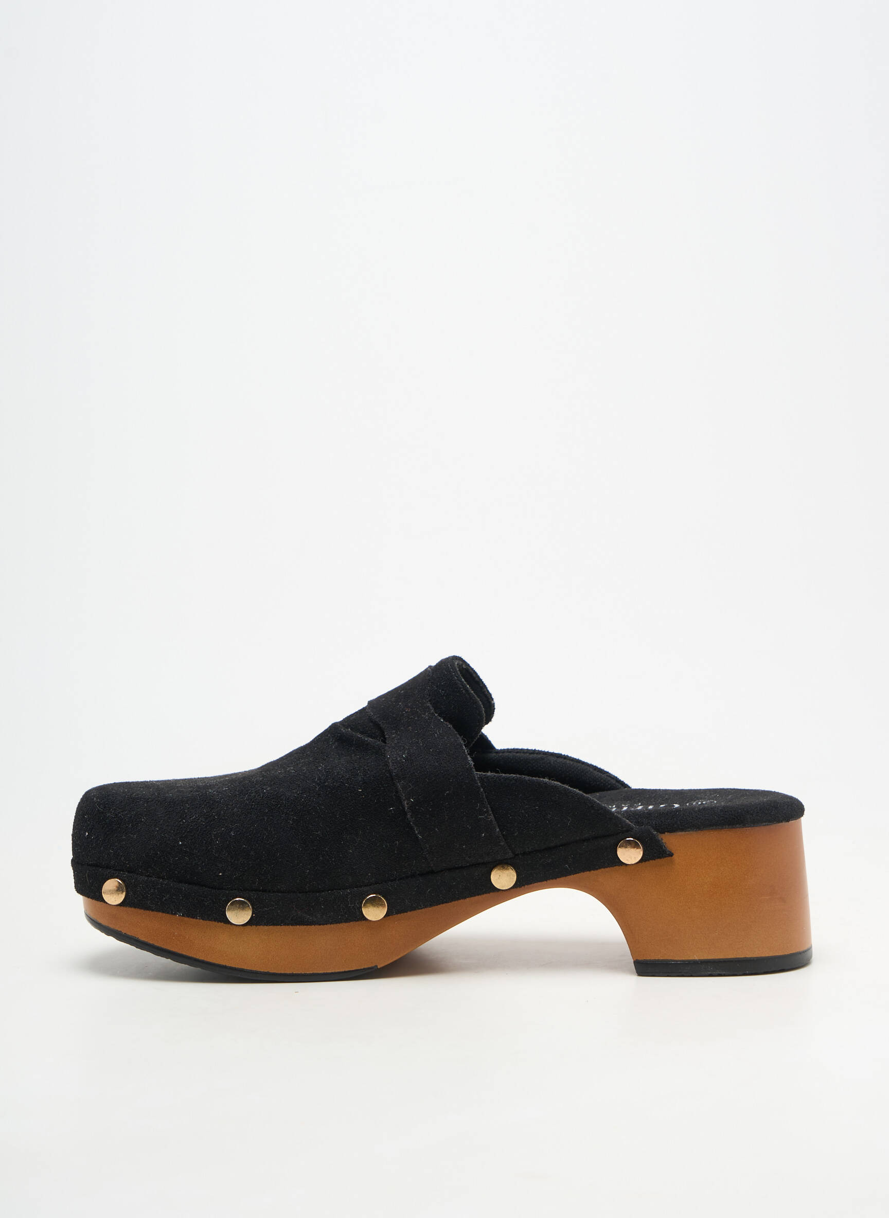 Mule/sabotai kulnas nuo 4 iki 6 cm juodas GIRLHOOD moteris