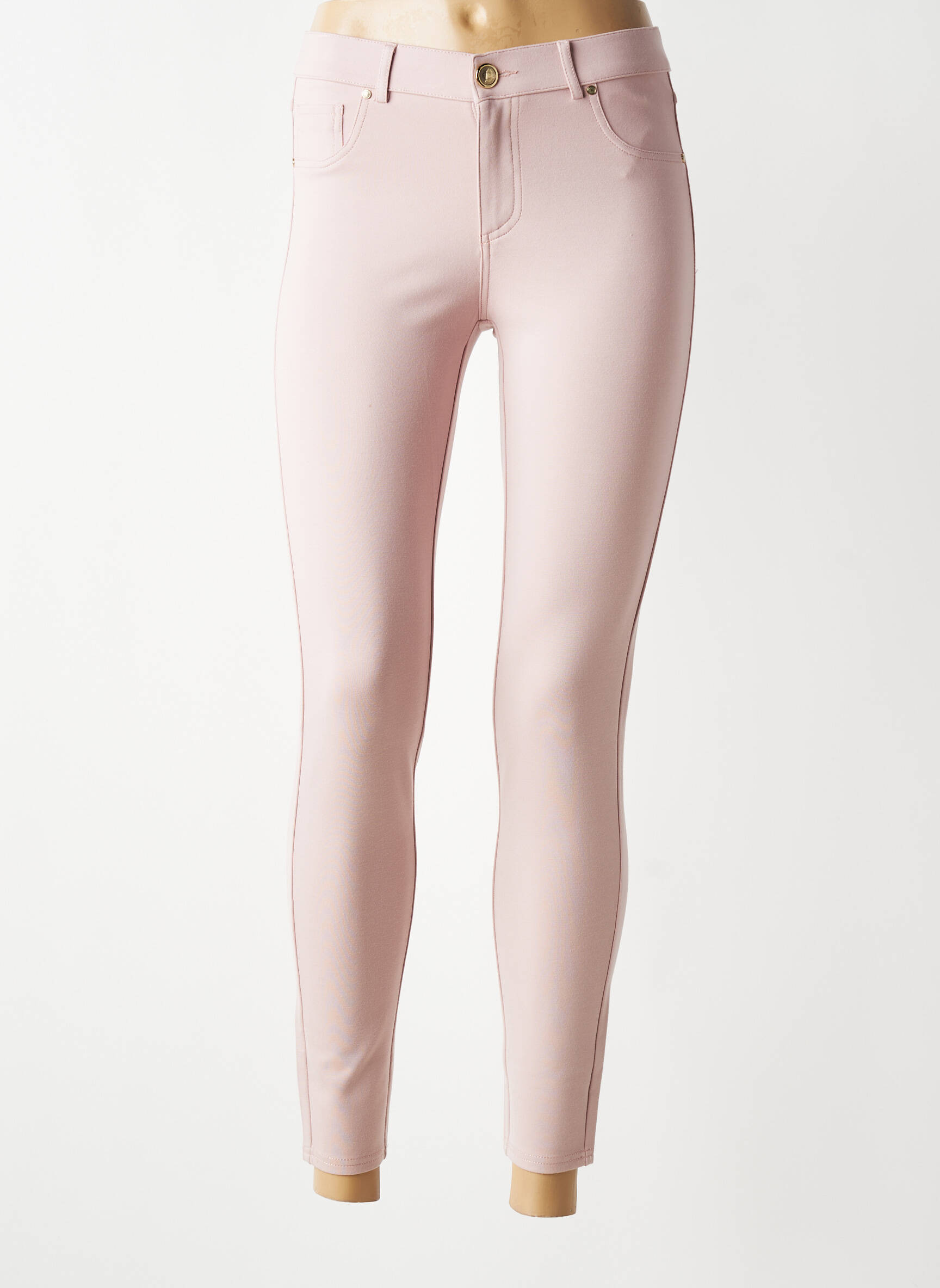 Jegging jersey audinys normala dydis rožinė LCDN moteris