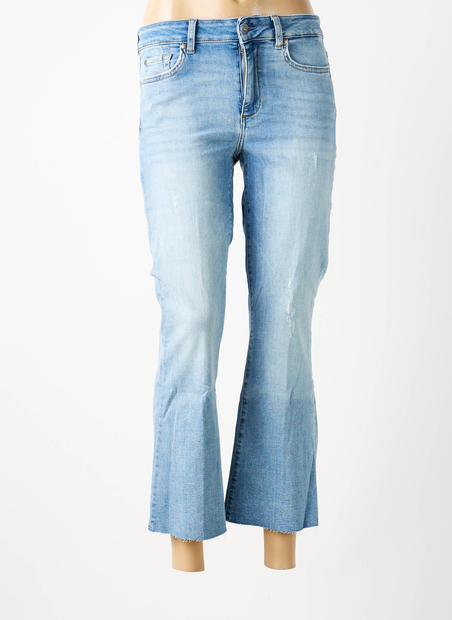 Bootcut džinsai normala dydis normala dydis mėlyna LIU JO moteris