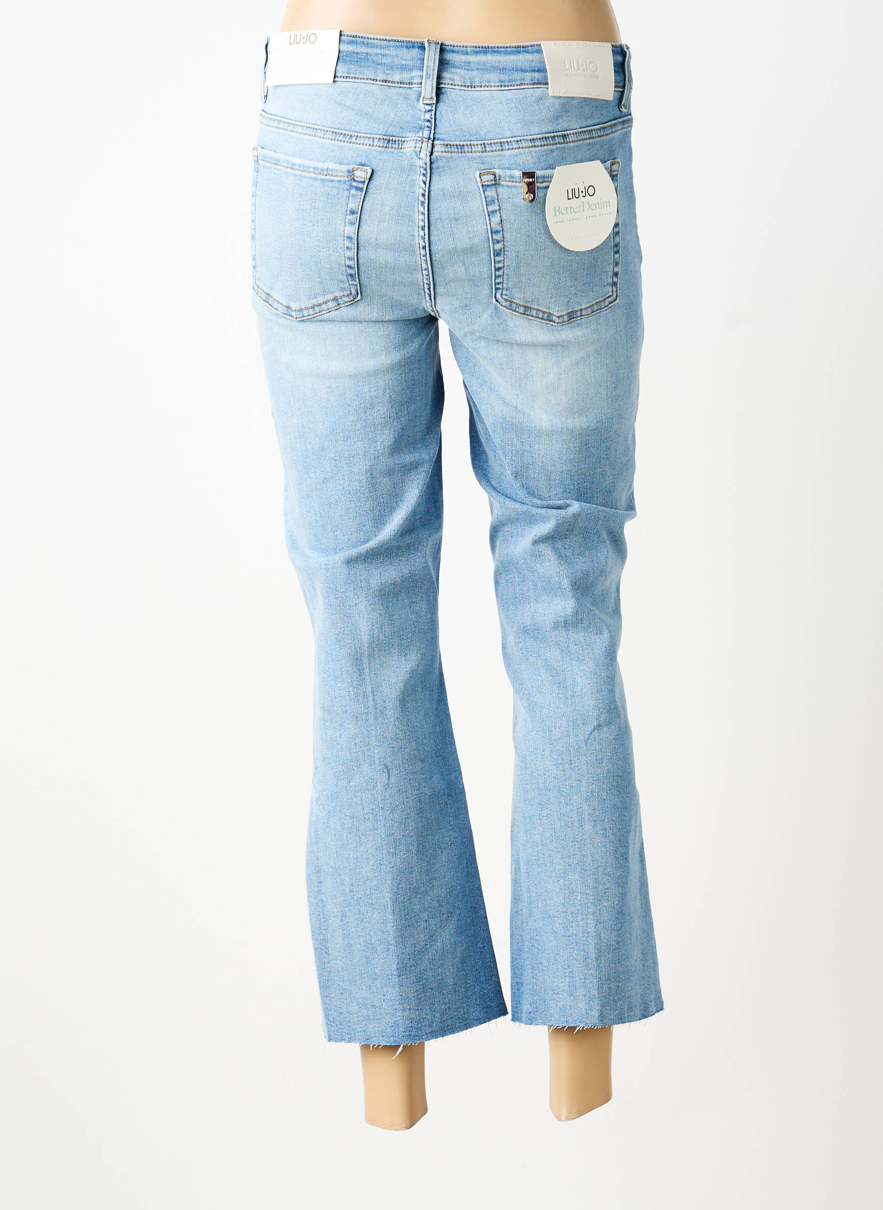 Bootcut džinsai normala dydis normala dydis mėlyna LIU JO moteris