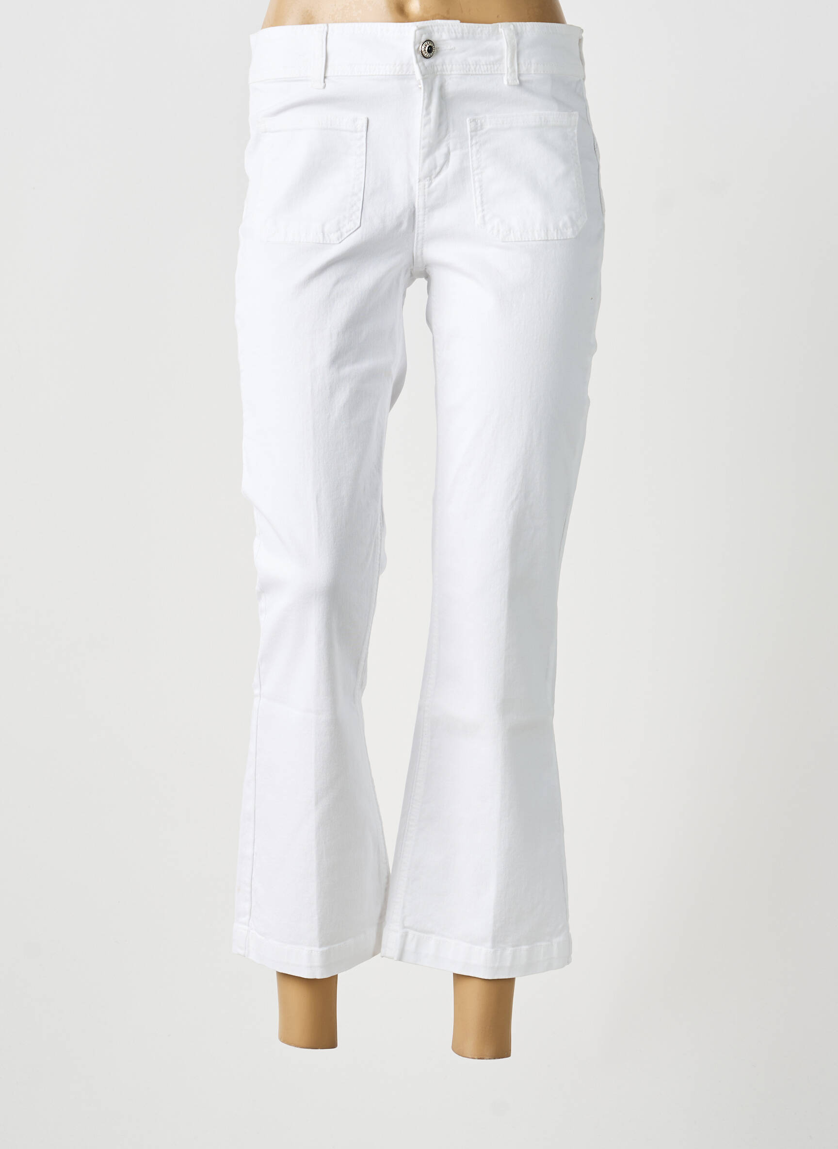 Bootcut džinsai normala dydis normala dydis baltas LIU JO moteris