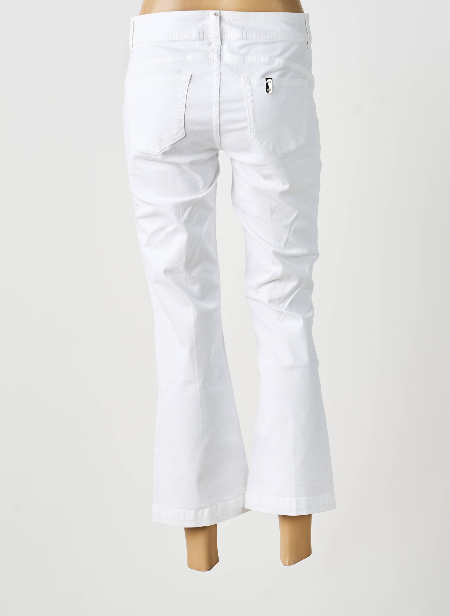 Bootcut džinsai normala dydis normala dydis baltas LIU JO moteris