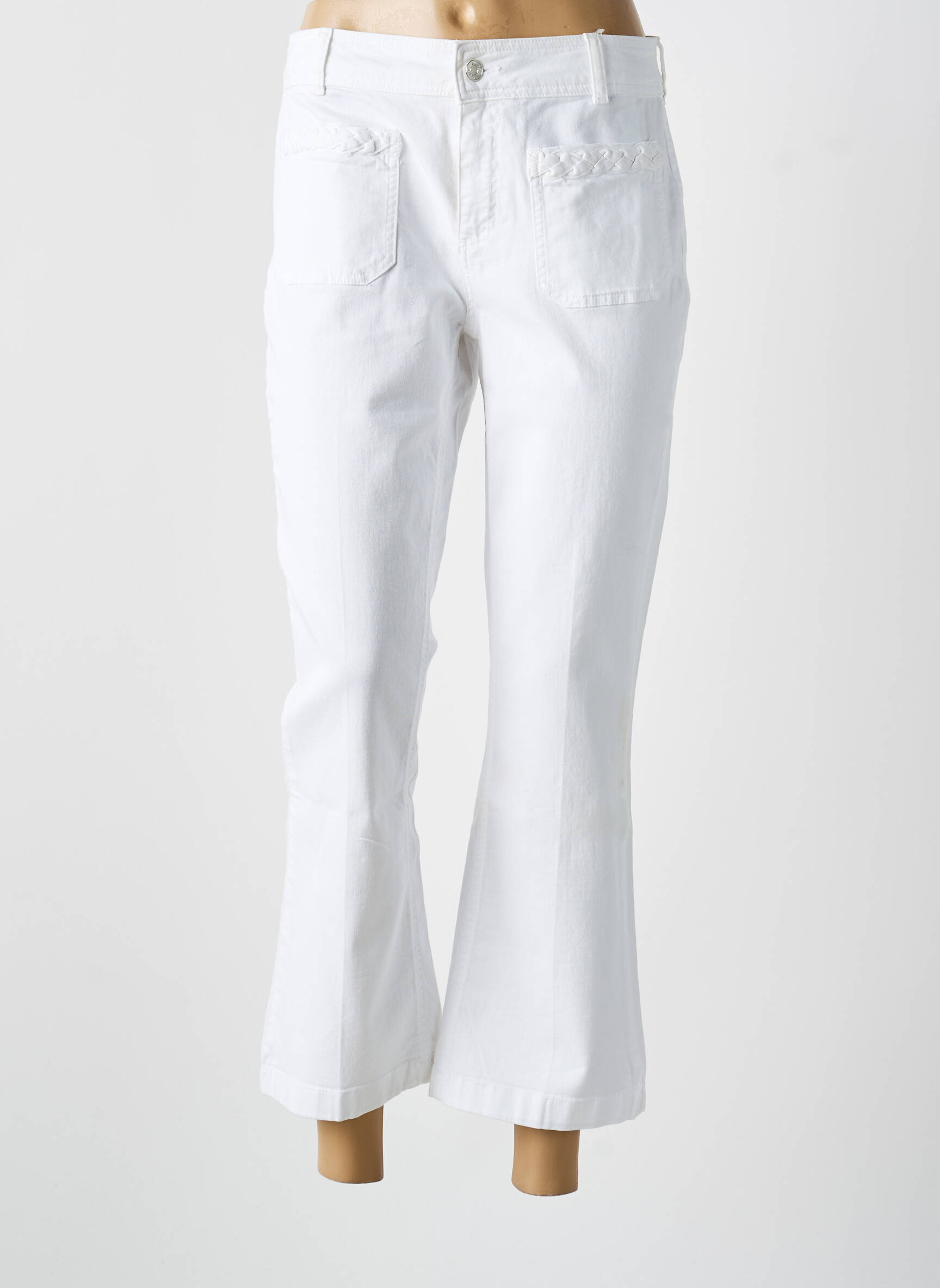 Bootcut džinsai normala dydis normala dydis baltas LIU JO moteris