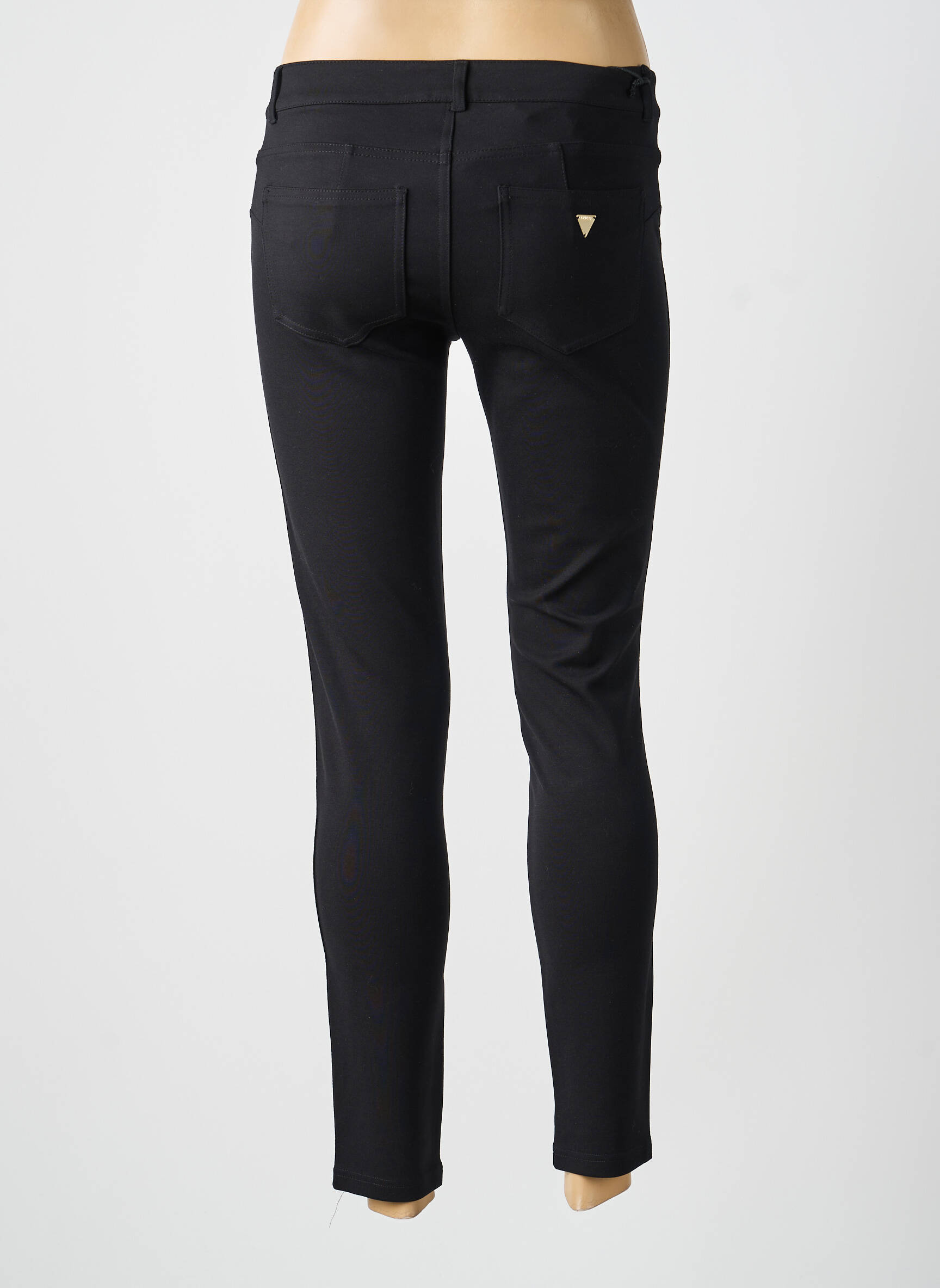 Jegging jersey audinys normala dydis juodas GUESS moteris