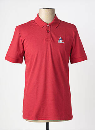 Polo tamprumas trumpas rankovės raudona LE COQ SPORTIF vyras