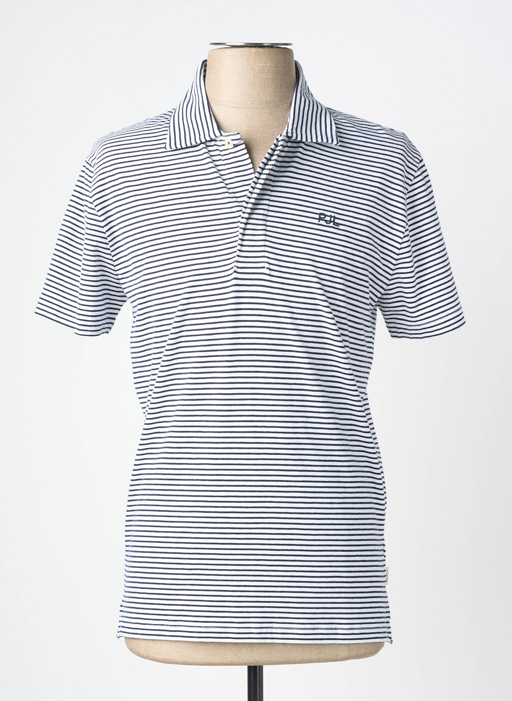 Polo jersey audinys trumpas rankovės juodas PEPE JEANS vyras