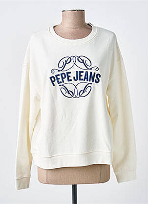 Mikroskopas siuvinėjimas baltas PEPE JEANS moteris