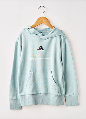 Kapišonas ilgos rankovės ilgos rankovės mėlyna ADIDAS mergina
