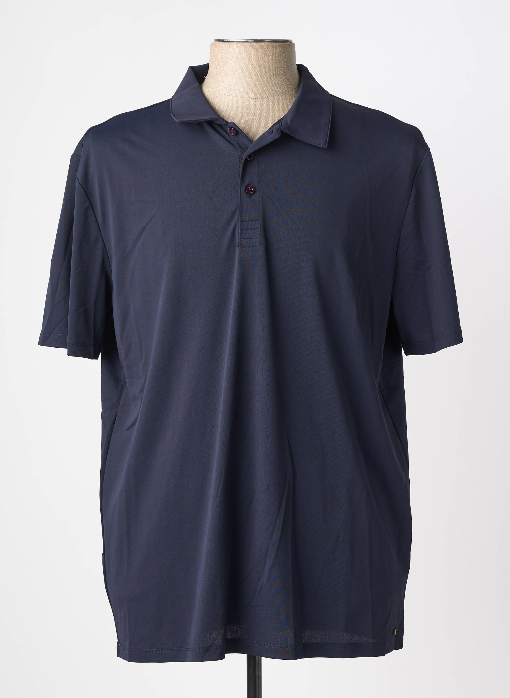 Polo jersey audinys trumpas rankovės mėlyna NO EXCESS vyras