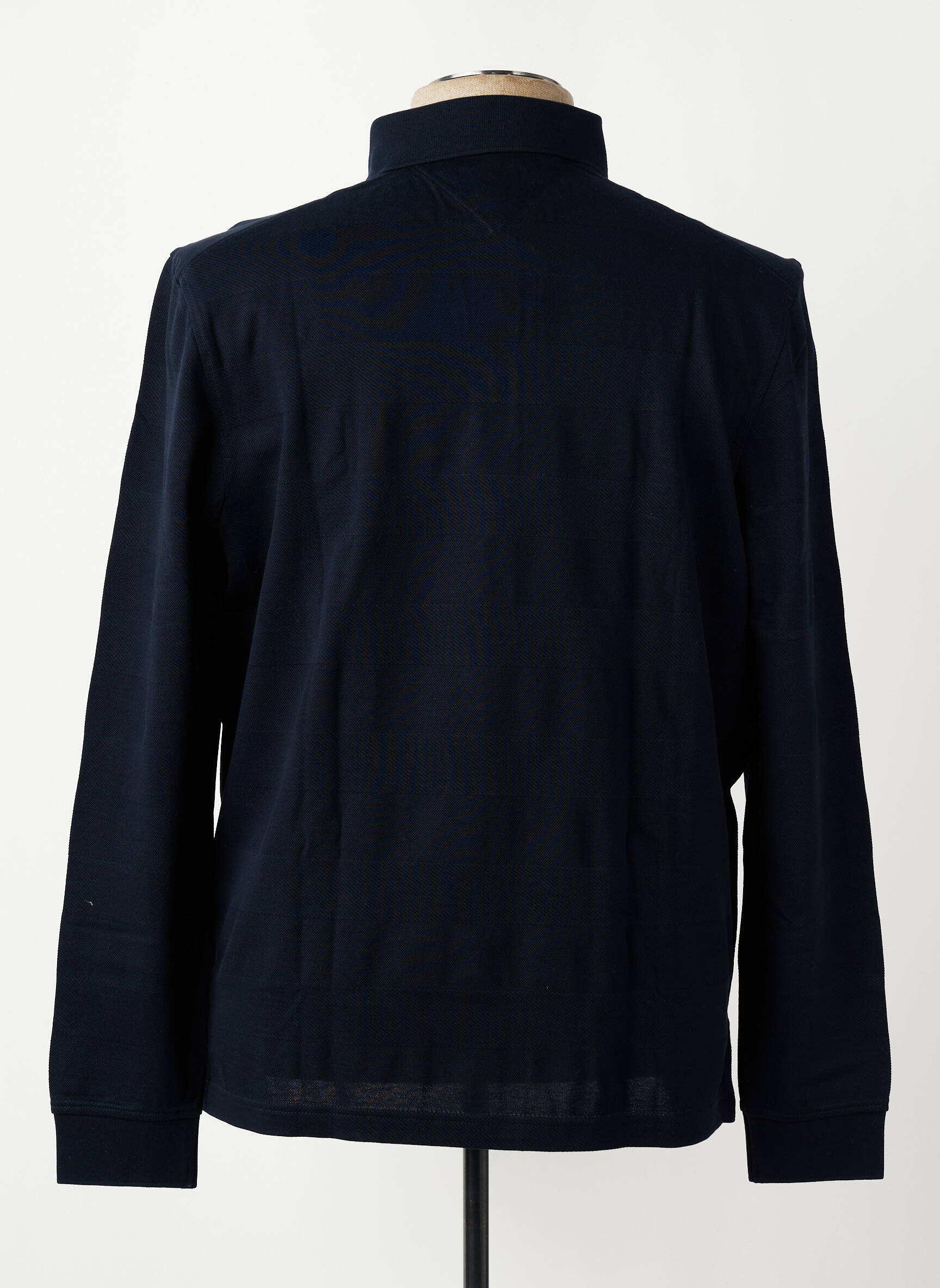 Polo ilgos rankovės ilgos rankovės mėlyna TOMMY HILFIGER vyras