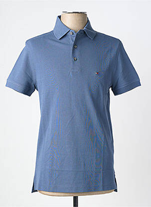 Polo tamprumas trumpas rankovės tamsiai mėlyna TOMMY HILFIGER vyras