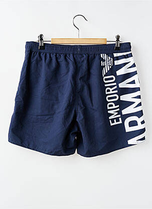 Maudymosi šortas dvigubas pamušalas mėlyna EMPORIO ARMANI vyras