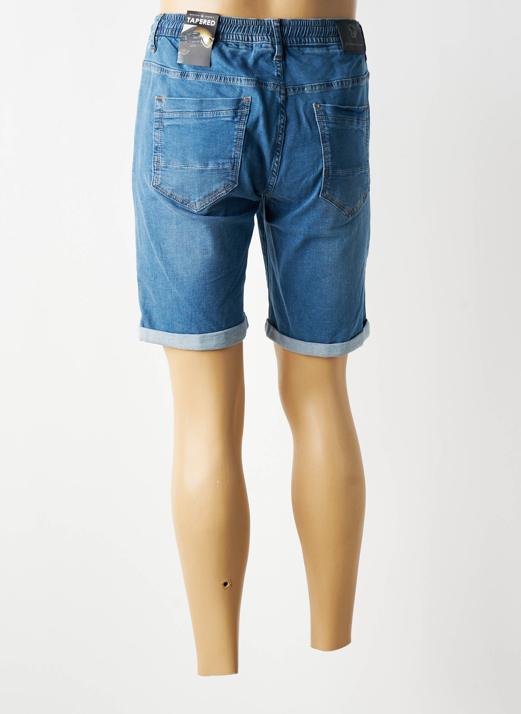 Bermudas denimo audinys normala dydis mėlyna BENSON & CHERRY vyras