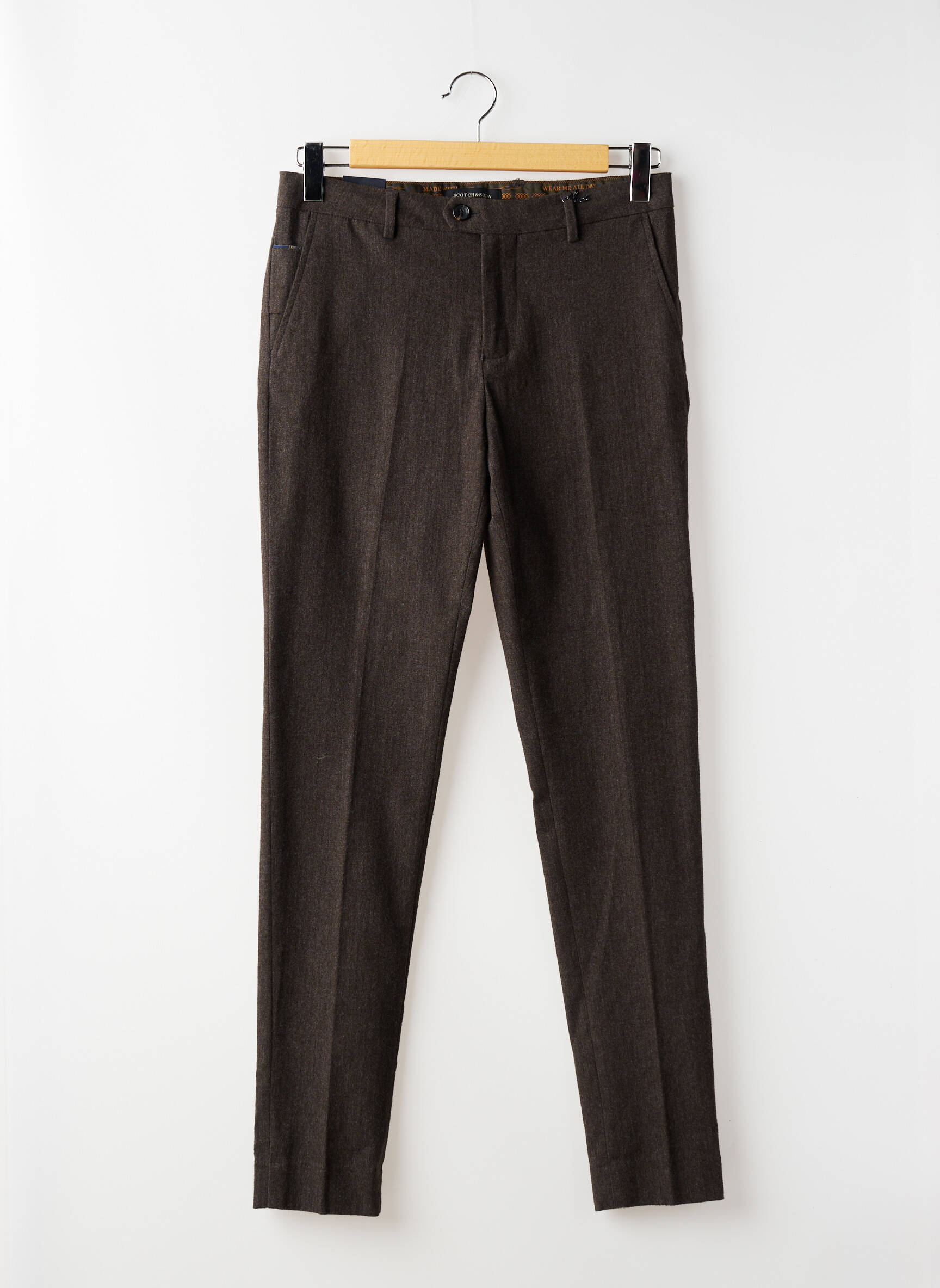 Lieknos kelnės chinamas audinys maža dydžio rudas SCOTCH & SODA vyras