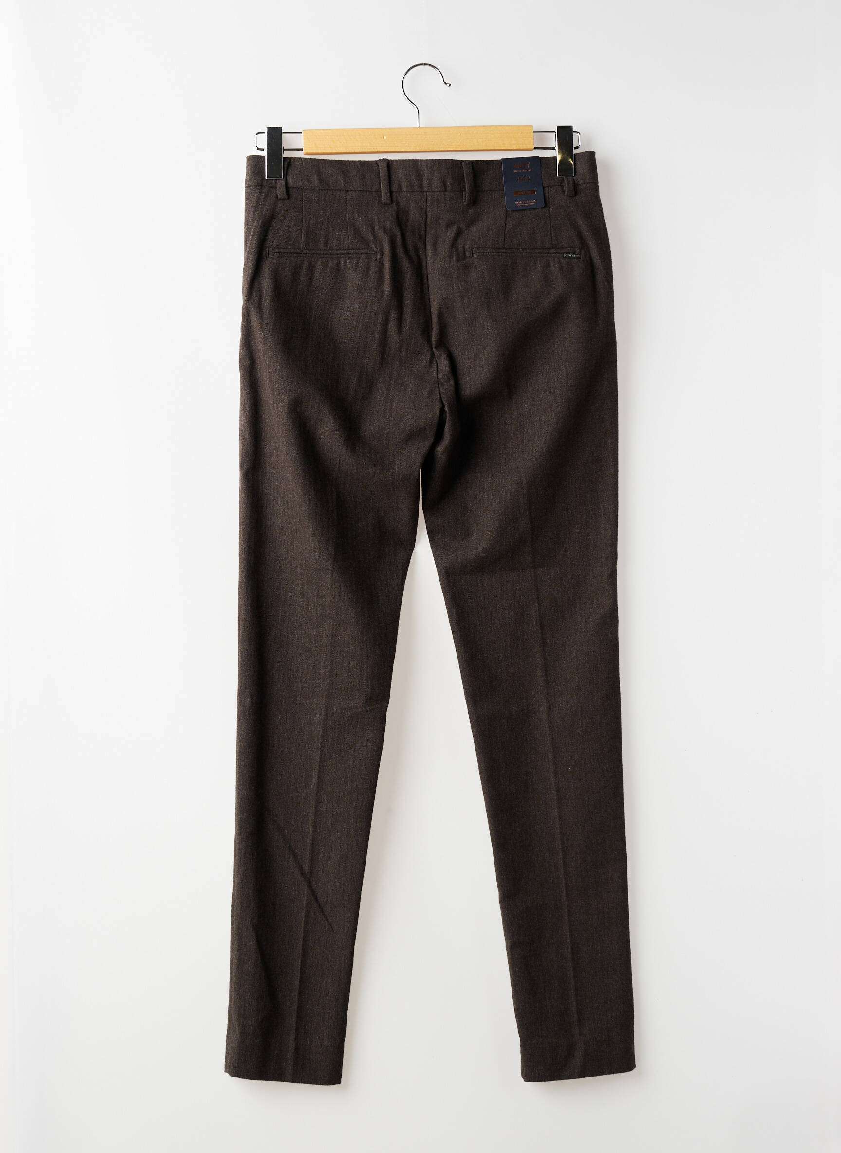 Lieknos kelnės chinamas audinys maža dydžio rudas SCOTCH & SODA vyras