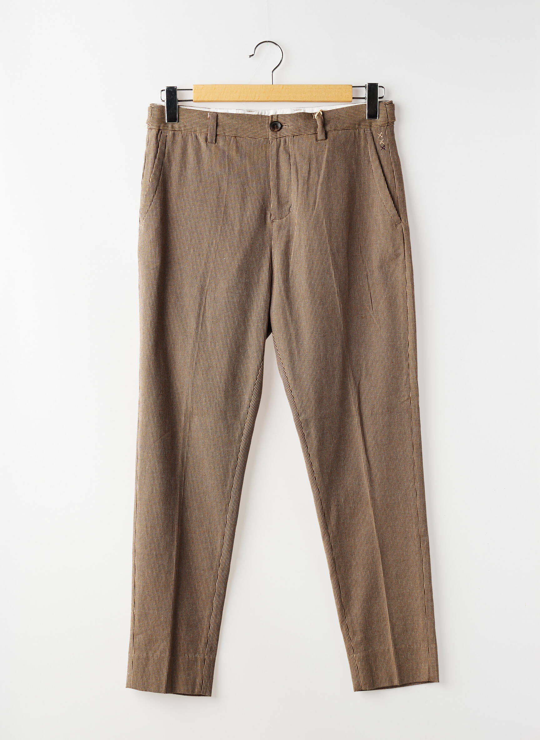 Chino kelnė chinamas audinys normala dydis rudas SCOTCH & SODA vyras