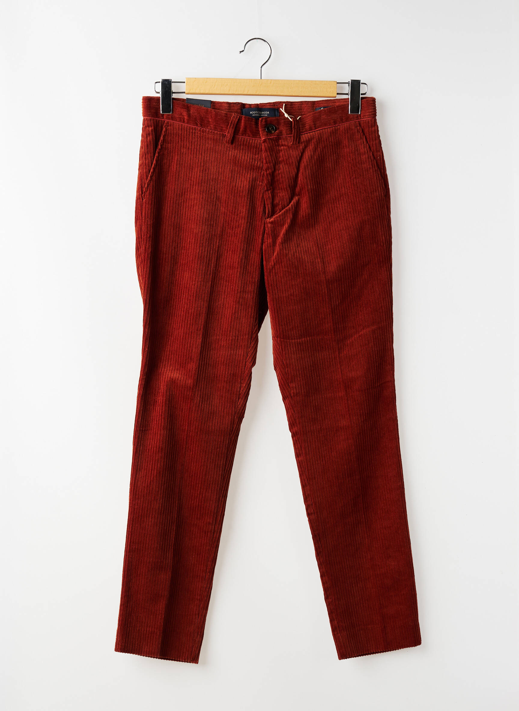 Chino kelnė tamprumas normala dydis oranžinė SCOTCH & SODA vyras